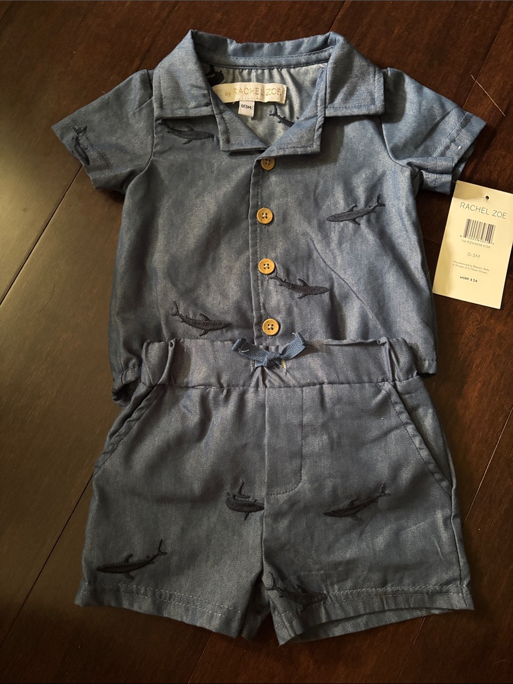 Boys shark outfit